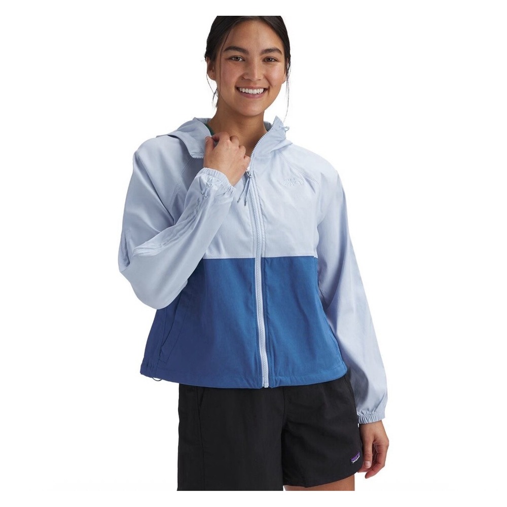 The North Face Womans Class V Pullover Anorak Windbreaker Jacket Full Zip XL